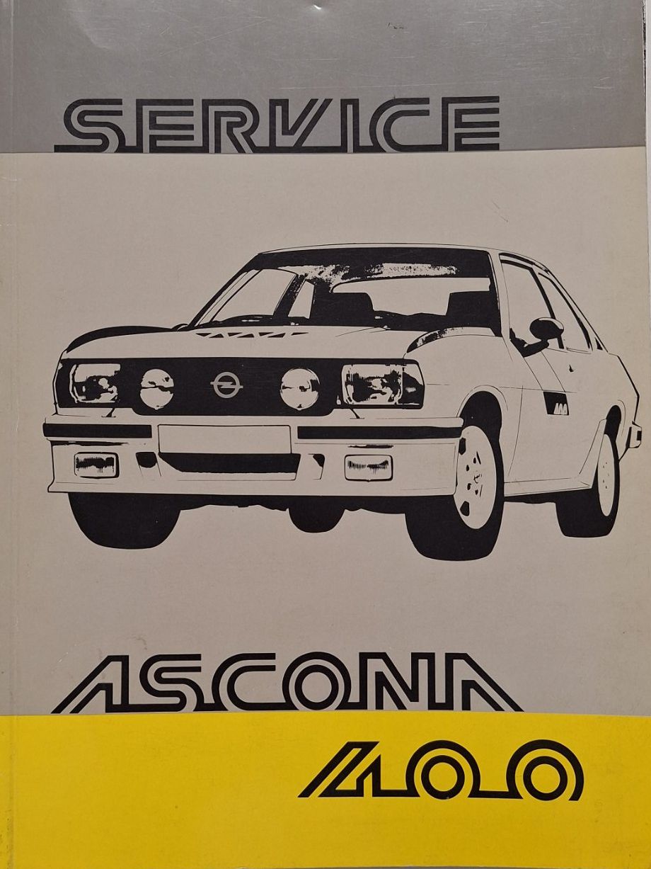 Libri: Opel Ascona 400 Werkstatthandbuch – Usato da Niederbipp venduto da Stabi0