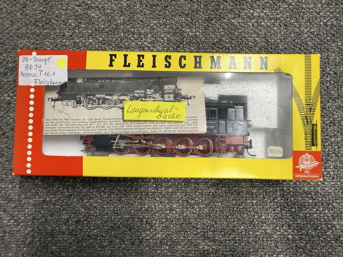 Fleischmann Trains électriques: Fleischmann 8894 Dampflok BR 94  – D'occasion à Berikon par TopLok