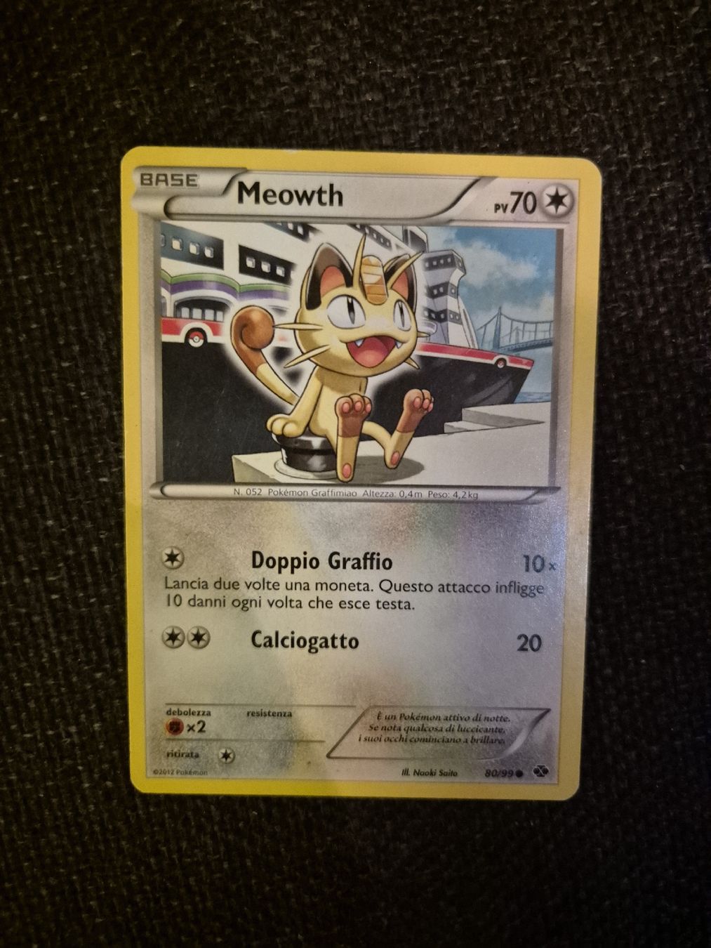Pokémon Carte collezionabili: Pokemon - Mauzi - Black & White – Usato da Subingen venduto da mattkum