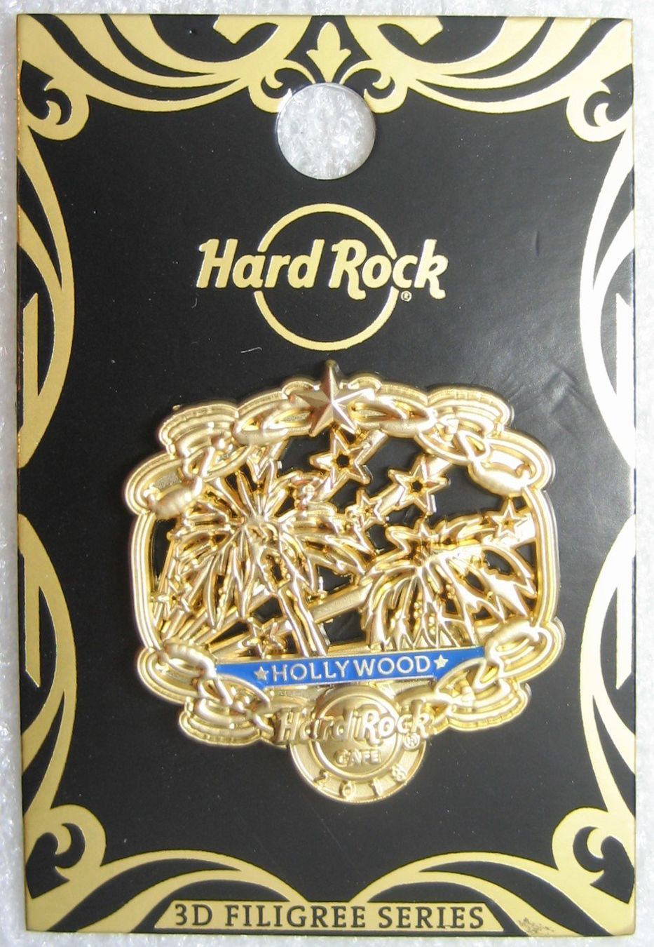 Hard Rock Cafe Plaketten & Abzeichen: Hard Rock Cafe Hollywood ___________ Hobby Data Base # 99072 – Gebraucht aus Emmenbrücke von tms1122