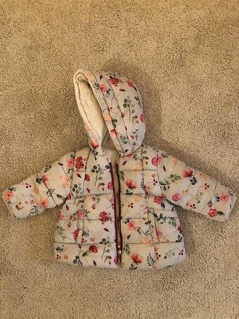 Baby-Puffer-Winterjacke Grösse 74/80 Zara Mädchen