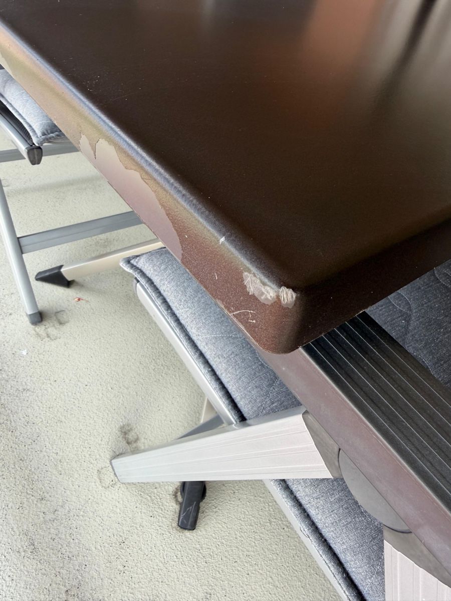 Kettler Set di tavolo e panche: Gartenset Tisch mit 4 Klappstühlen – Usato da Pfungen venduto da melos 6