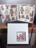 ✨ RARE : Coffret Album Photo Naissance Oursons - ÉTAT NEUF ✨