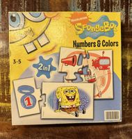 Spongebob Lernpuzzle 2 in 1: Zahlen und Farben