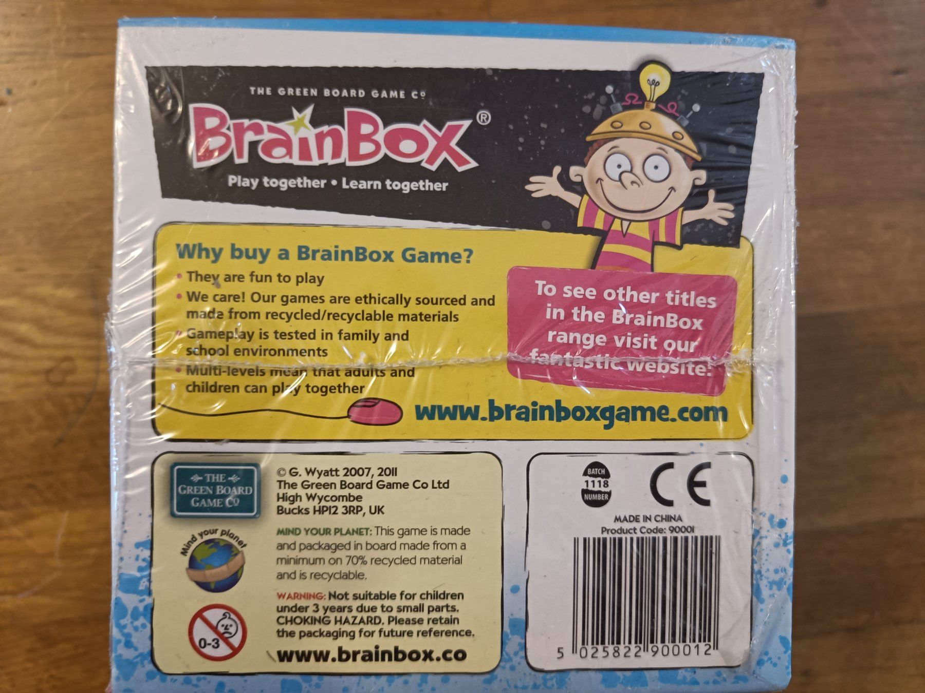 Giochi: NEU! BrainBox The World - 2021 Englisch – Nuovo e nell'imballaggio originale da Münsingen venduto da inc_nyh8 3