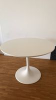 IKEA DOCKSTA Tisch, weiss  Ø 103 cm