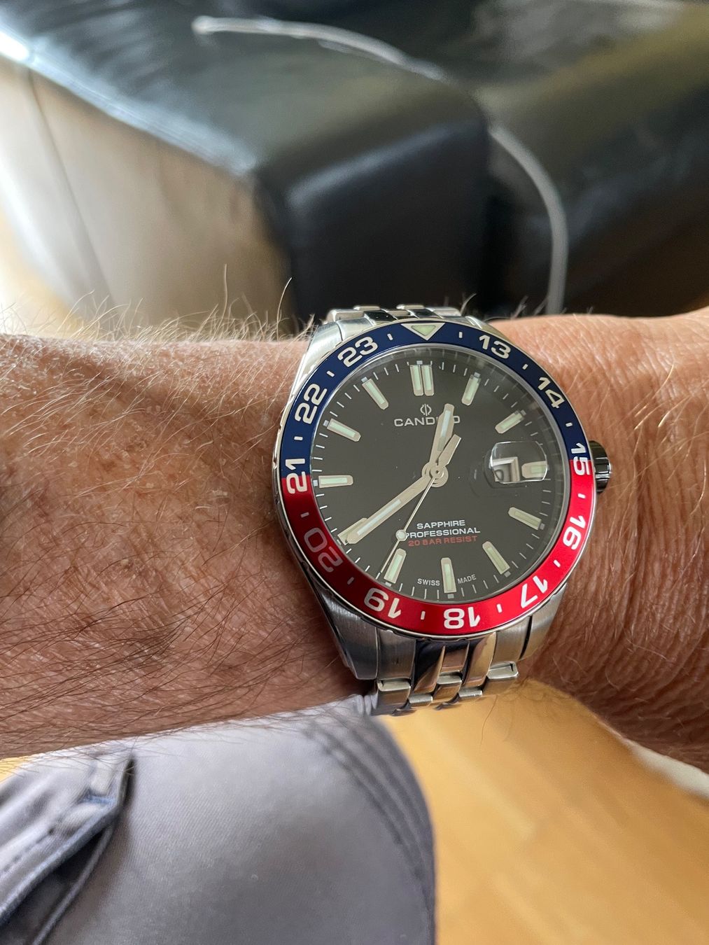 Candino Orologi: Candino Pepsi Diver Saphire Professional – Usato da Stäfa venduto da Phphch 9
