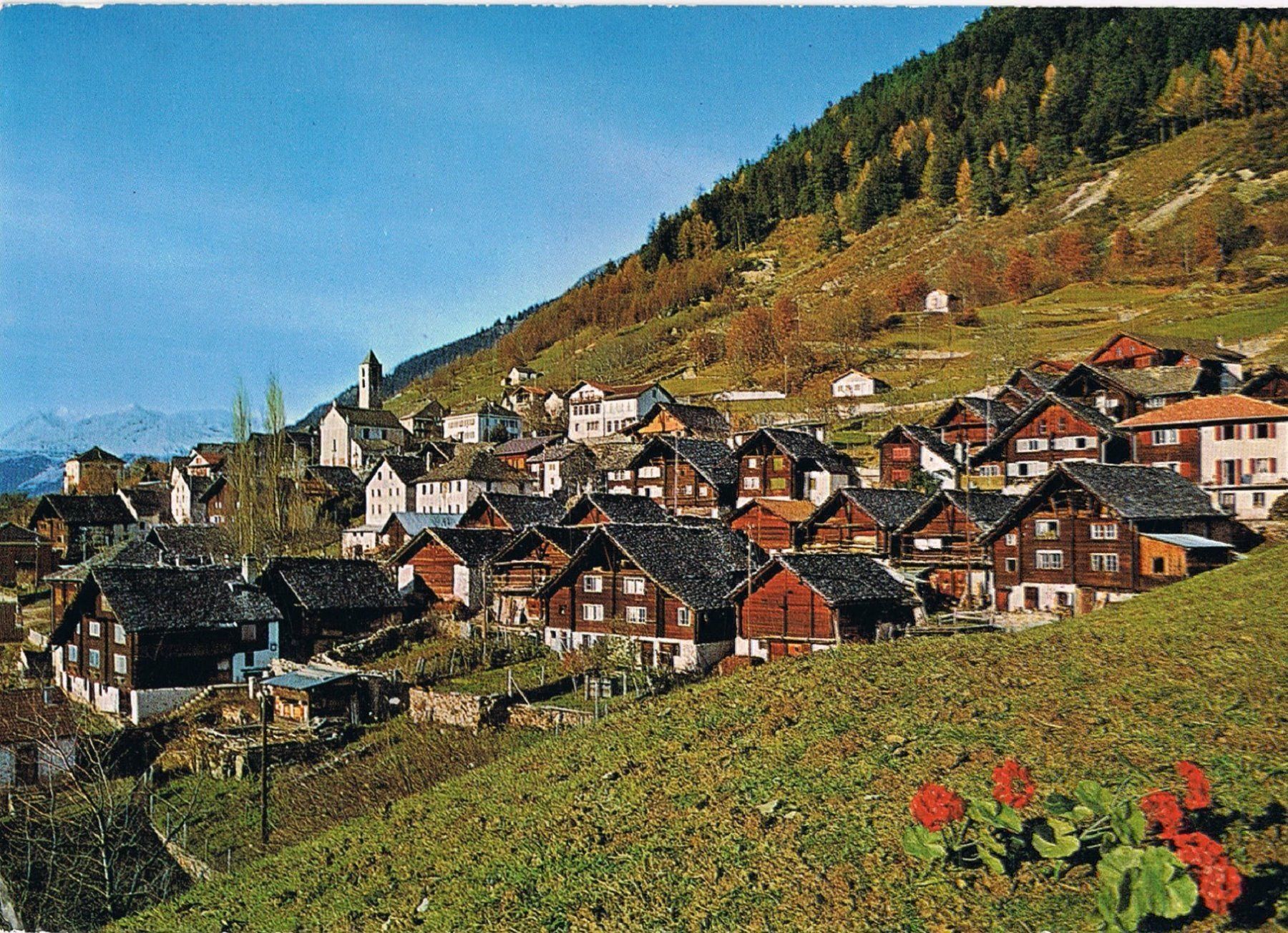 Cartoline postali: Cavagnago TI – Usato da Buchs AG venduto da Baerfisch