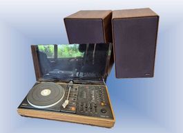 Hi-Fi Stereoanlage mit Plattenspieler Lenco L4000 / L65