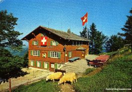 Steg im Tösstal Gasthaus Hönli-Kulm c1960