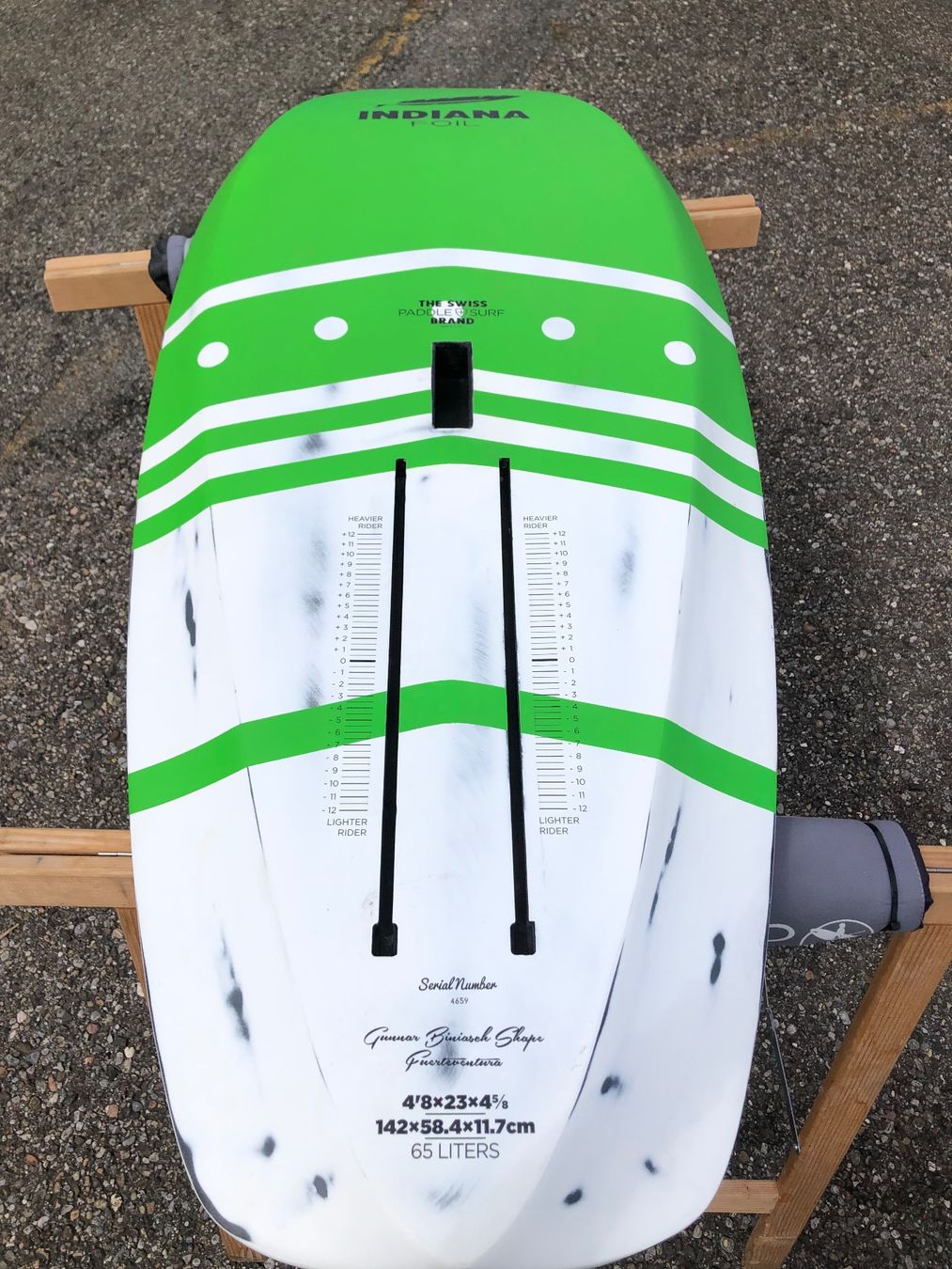 Indiana Surfboards & Schwimmbrette: Indiana Wing Foil Freewave 65 L Carbon – Gebraucht aus Oberrieden von WhiteWaveAG 4