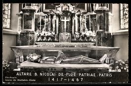 AK Sachseln, Altare B. Nicolai de Flue, Inneres der Wallfahr