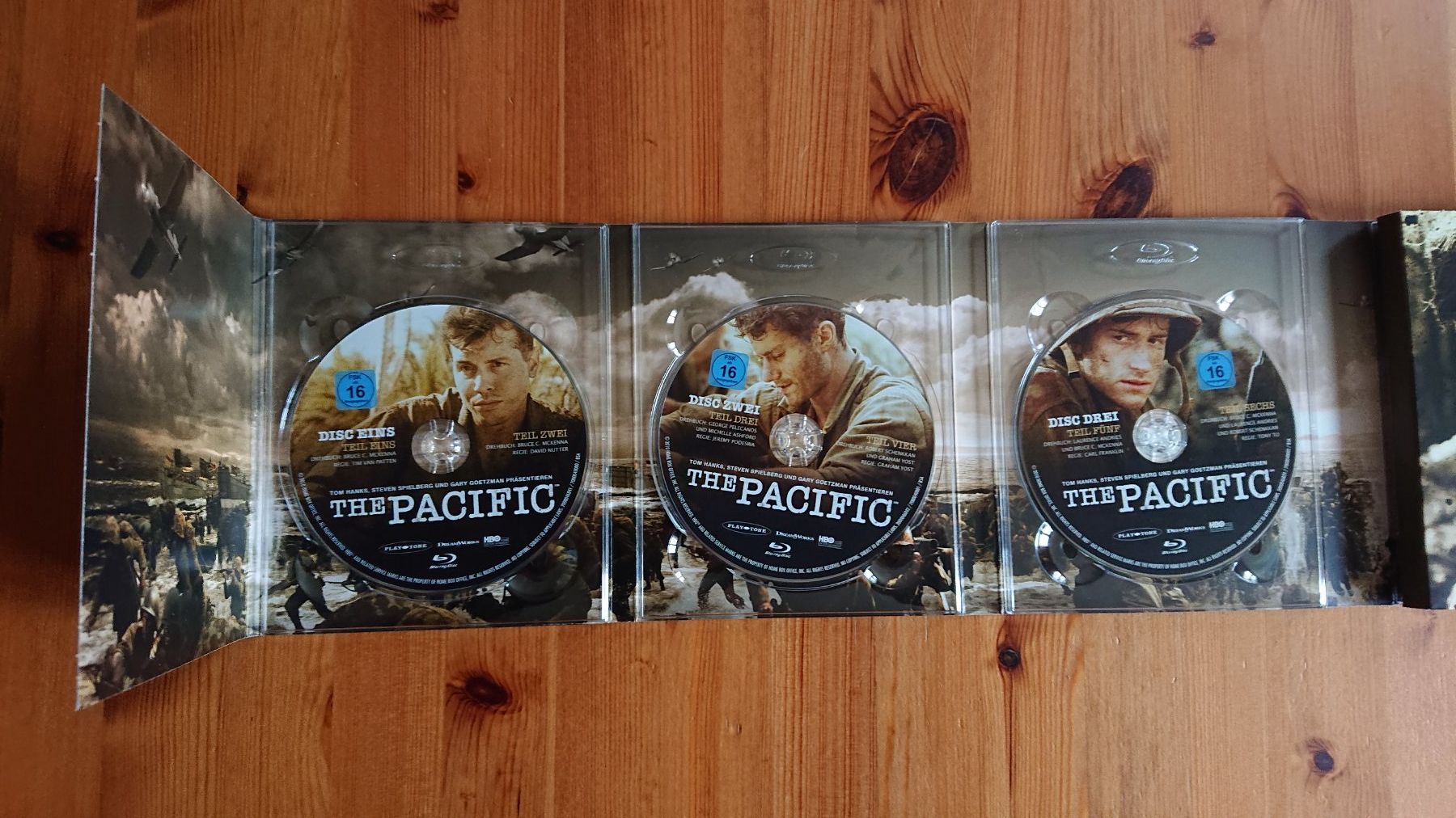 Tutti i DVDs: THE PACIFIC auf Blu-Ray 10 Teilige Serie – Usato da Wilderswil venduto da Exebub 6