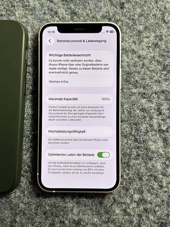 Apple Portables: iPhone 12 Mini 128gb Weiss Neuwertig – D'occasion à Bern par Boskop_Handy_Support 3