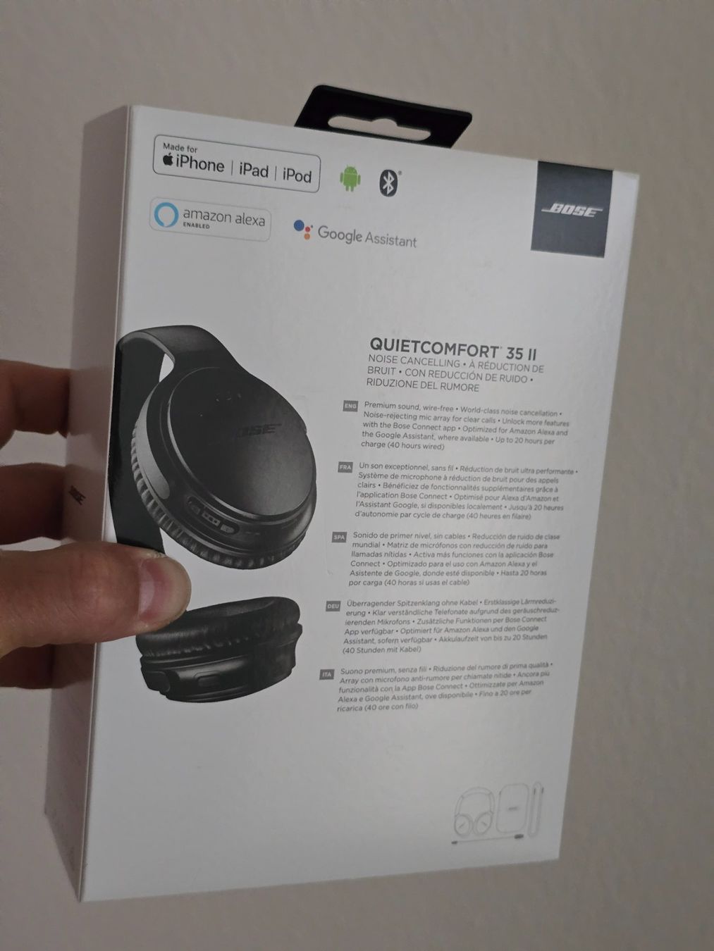 Bose Cuffie: Bose QuietComfort 35 II wie NEU mit Original Verpakung – Nuovo e nell'imballaggio originale da Basel venduto da Zait 3