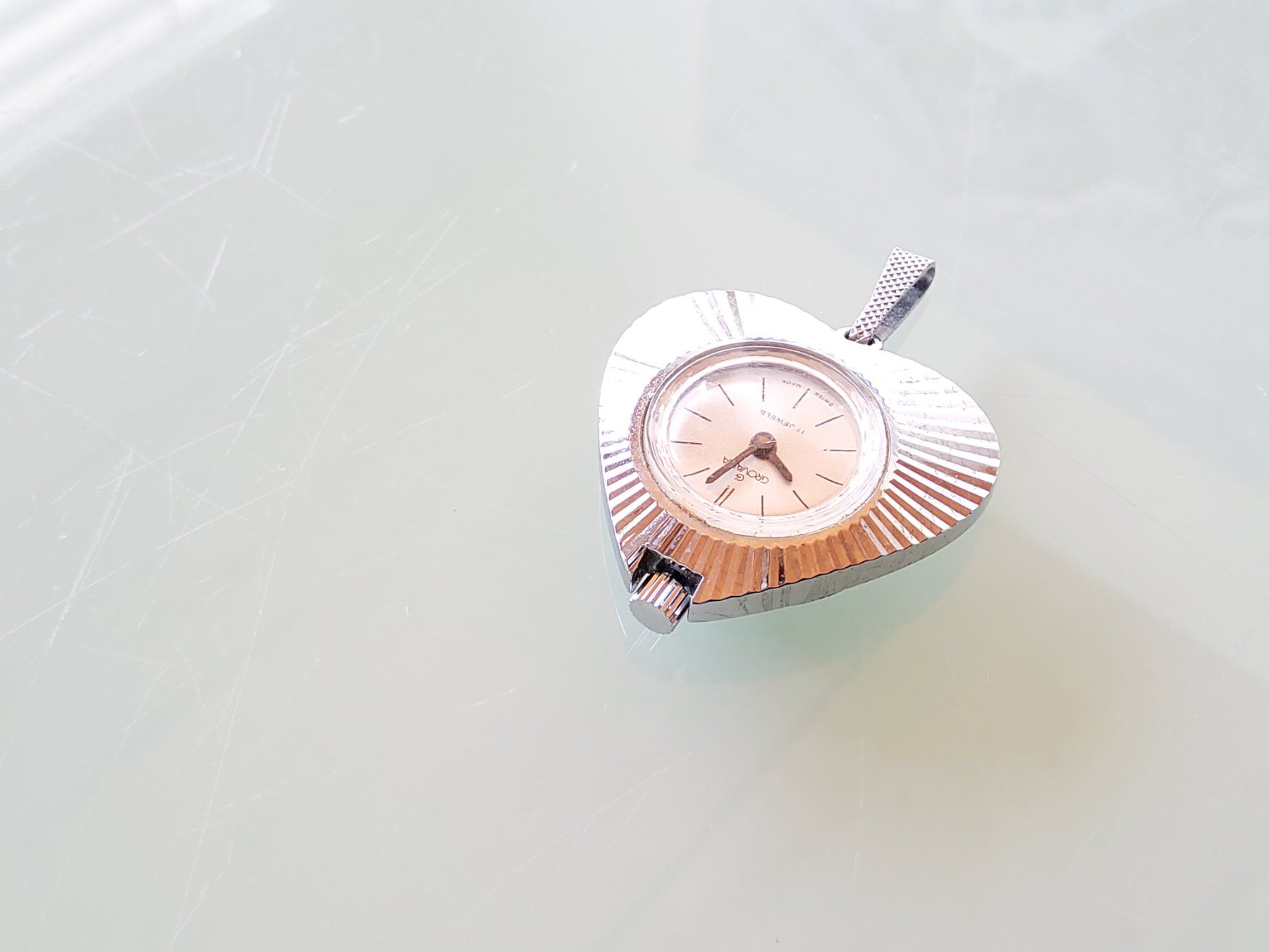 Uhren: Montre pendentif mécanique  – Gebraucht aus Malleray von Broc-Mo 4