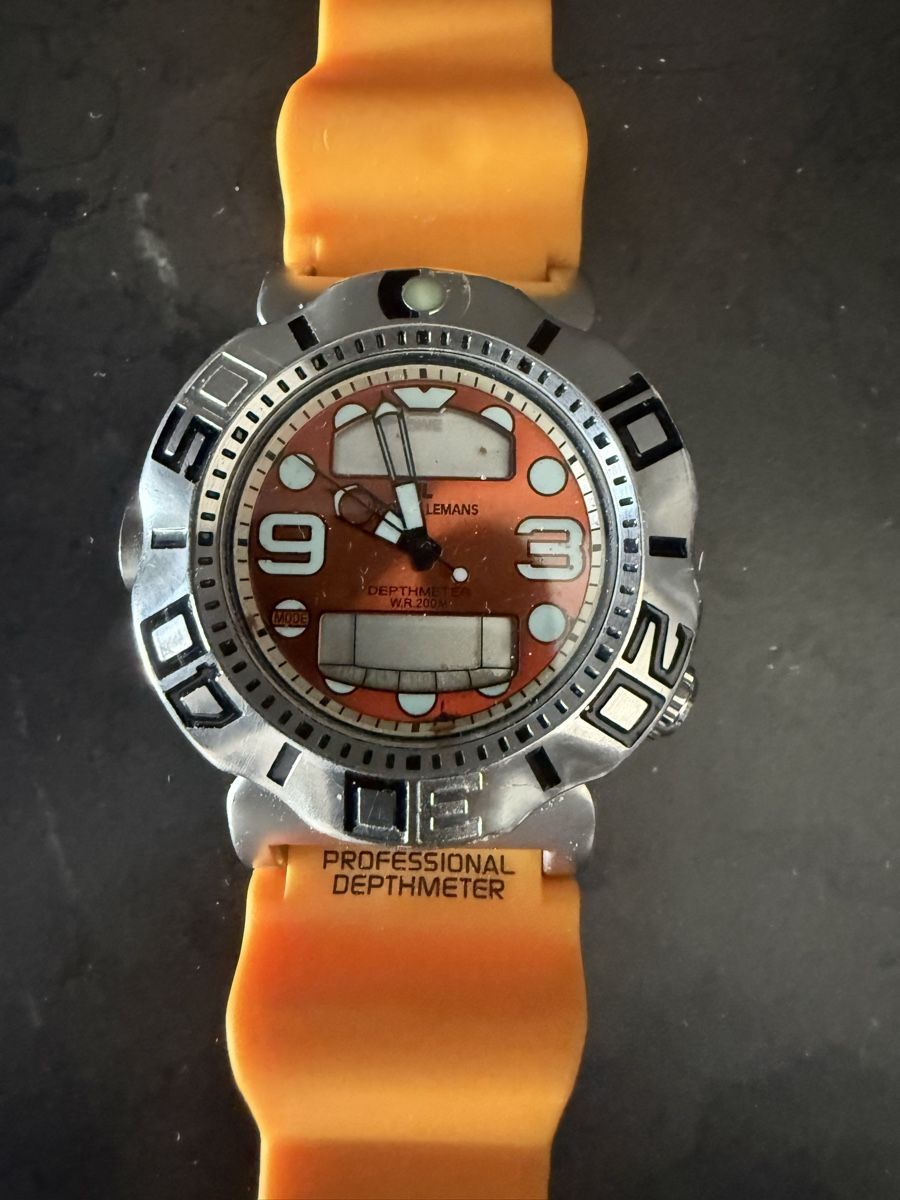 Orologi: Jacques Lemans Taucheruhr, Depthmeter – Usato da Einsiedeln venduto da rimoco 1