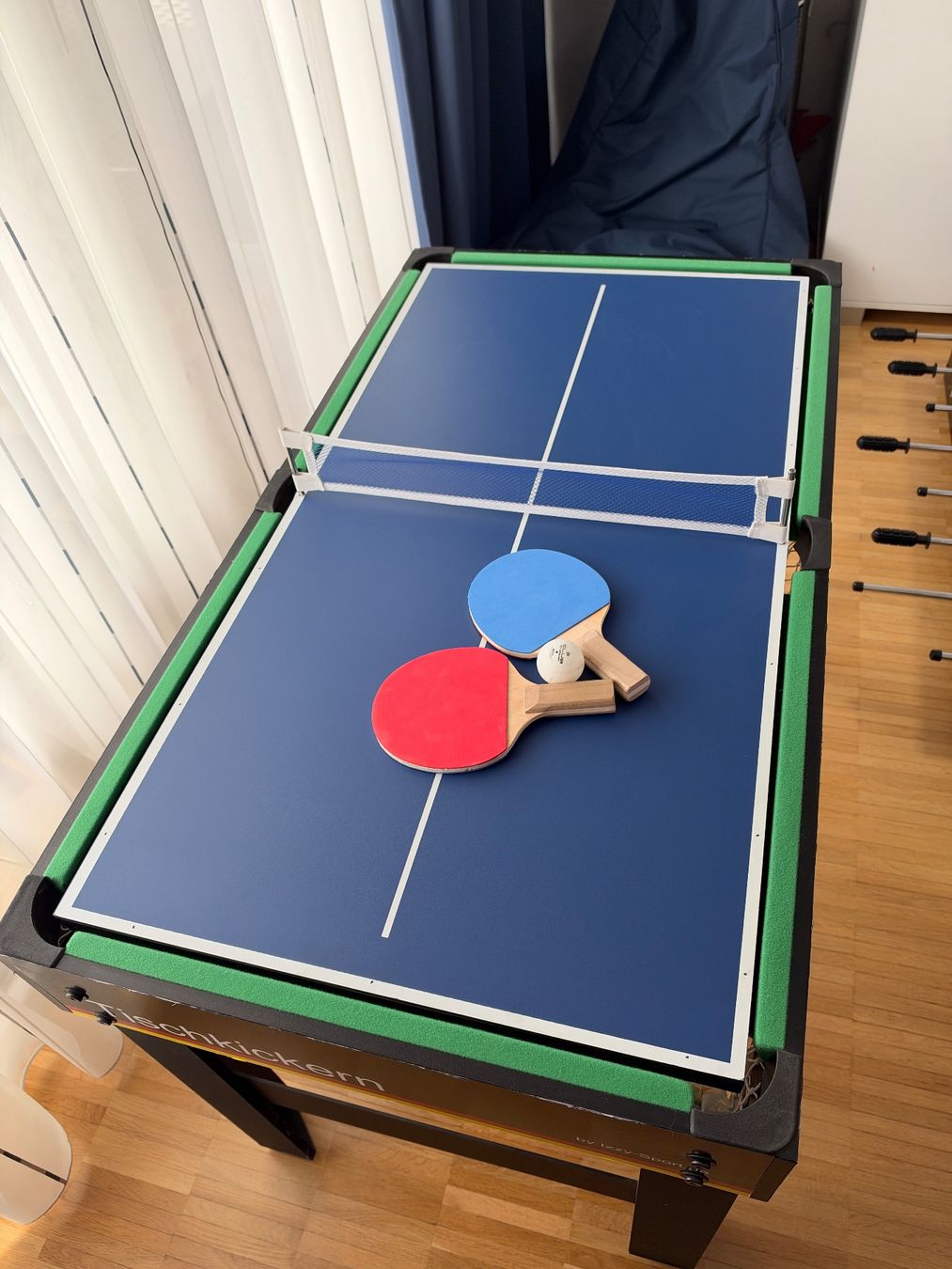 Spiele: Izzy 4-in-1 Multikicker Kickertisch 28kg – Gebraucht aus Wallisellen von Alfredt 7