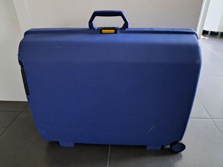 Reisekoffer blau Samsonite für Ferien & Reisen