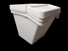 IKEA SORTERA Sortierbehälter mit Deckel 2er Set 60l