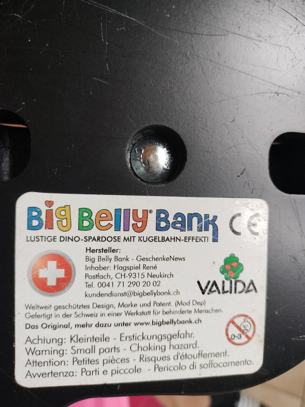 Big Belly Bank Salvadanai: Big Nelly Bank , Kässeli – Usato da Schwanden Sigrisw venduto da Wibe81 2