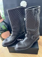 Leder Motorradstiefel n.40