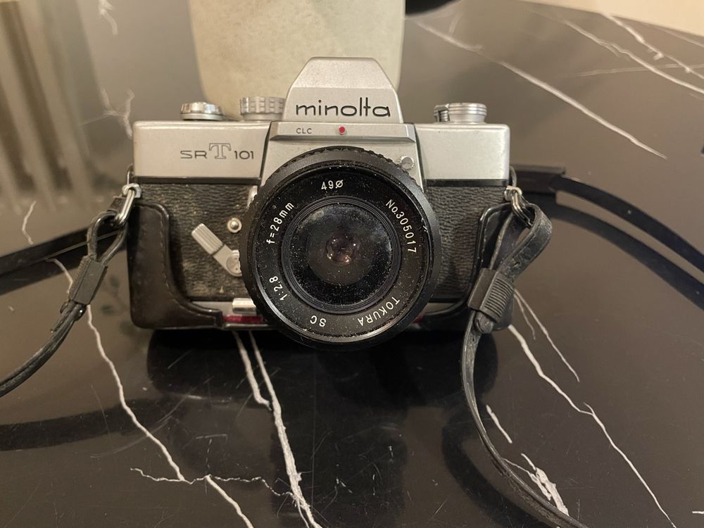 Minolta SRT 101 - Appareil Photo Argentique 35 Mm - Vintage - état Correct
