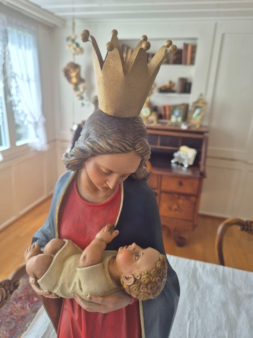 Figurines: Maria ca.1940 mit Jesuskind – D'occasion à Speicher par Ramtha1 1
