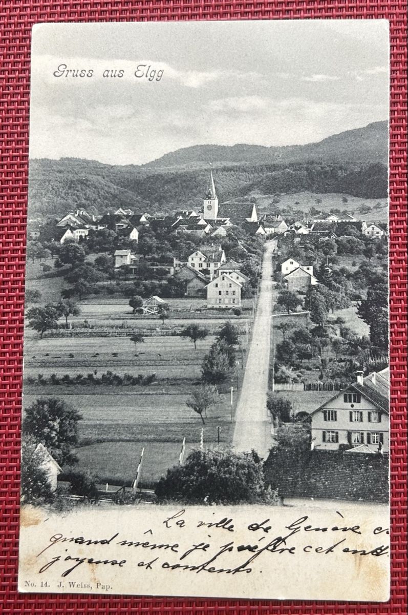 Cartoline postali: Gruss aus Elgg 1904 – Usato da Horw venduto da Tellbub