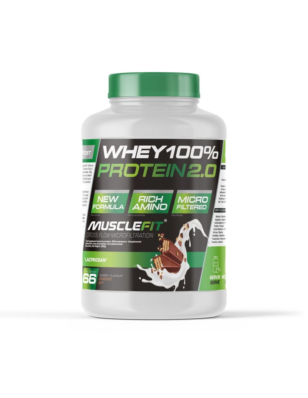 Cibi & Specialità: Whey Protein 2.0 - Musclefit - Choco Kit – Nuovo e nell'imballaggio originale da Zollikon venduto da MUSCLECULT.FIT