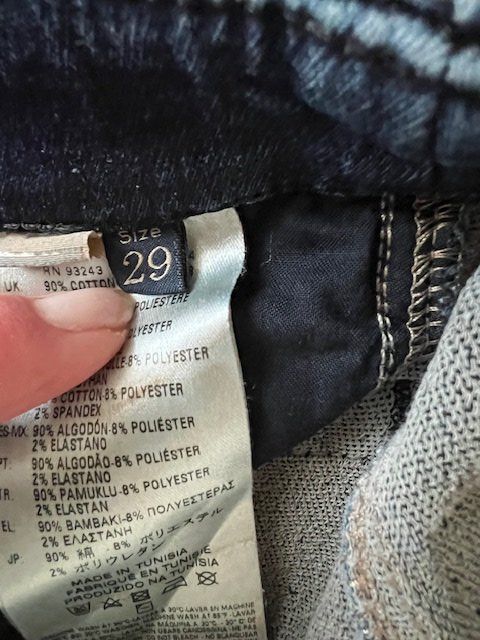 Diesel Jeans: "Diesel" Jeans Denim Gr. 29 = Gr. 37 – Nuovo (secondo la descrizione) da Walenstadt venduto da ricamul 2