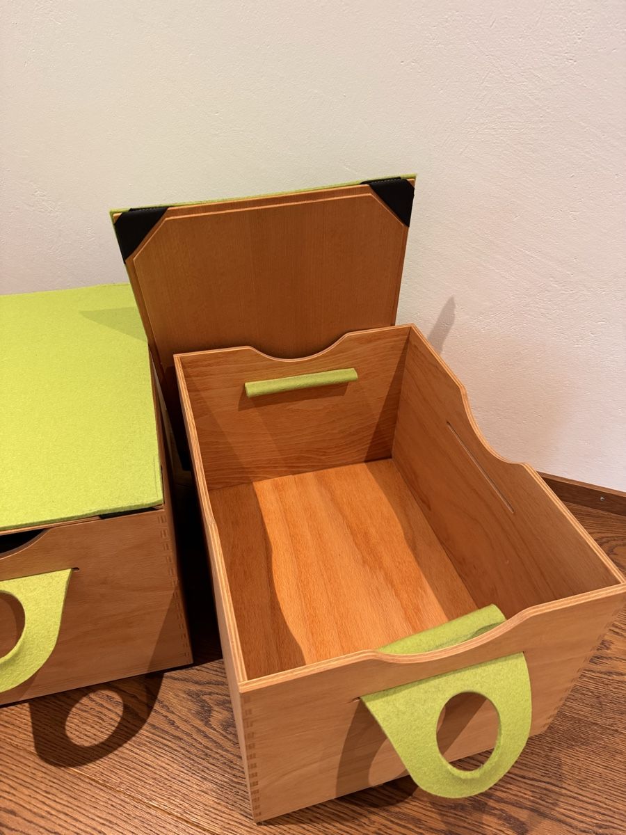 Sonstige Dekorationen & Accessoires: Team7 Zugbox, 2 Stück, Erle, Kind / Jugend – Gebraucht aus Lachen SZ von Zoefke 1
