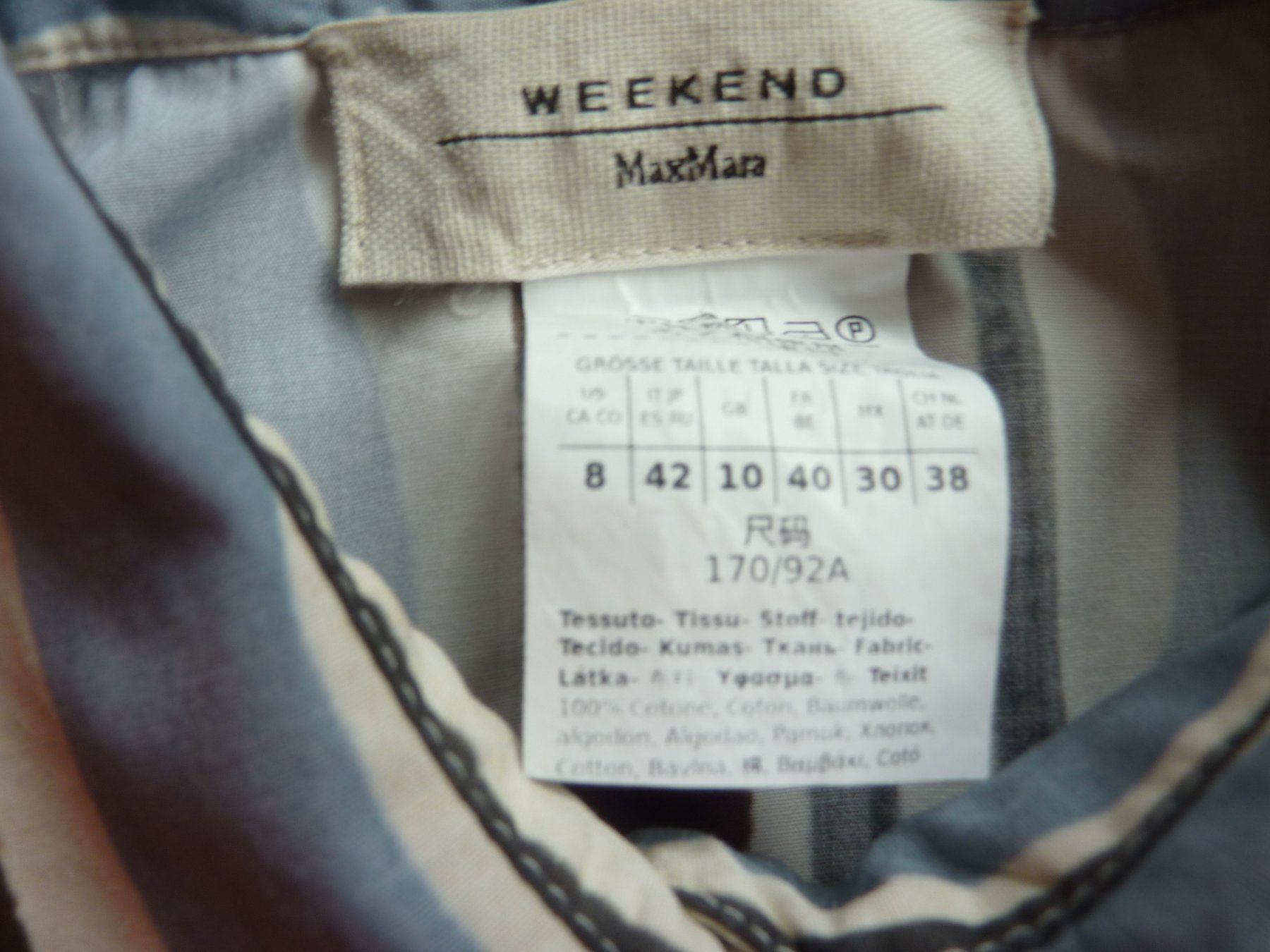 Max Mara Camicette: Max Mara  Kurz-Bluse, Gr. 38, Top Zustand – Usato da Waldstatt venduto da Kananaskis1 2