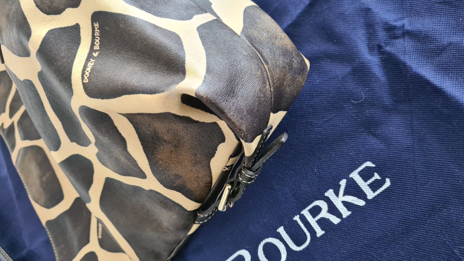 Borse da donna: Dooney & Bourke Ledertasche Giraffenmuster – Usato da Jona venduto da hen_7fyc 7