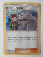 Brock's Training - Hidden Fates 55/68 -  Holo Rare (NM)