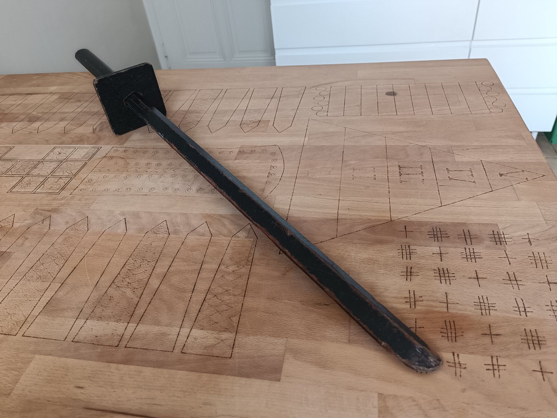 Internationale Kunst: Bokken / Boken 87 cm – Gebraucht aus Genève von Mercedest7