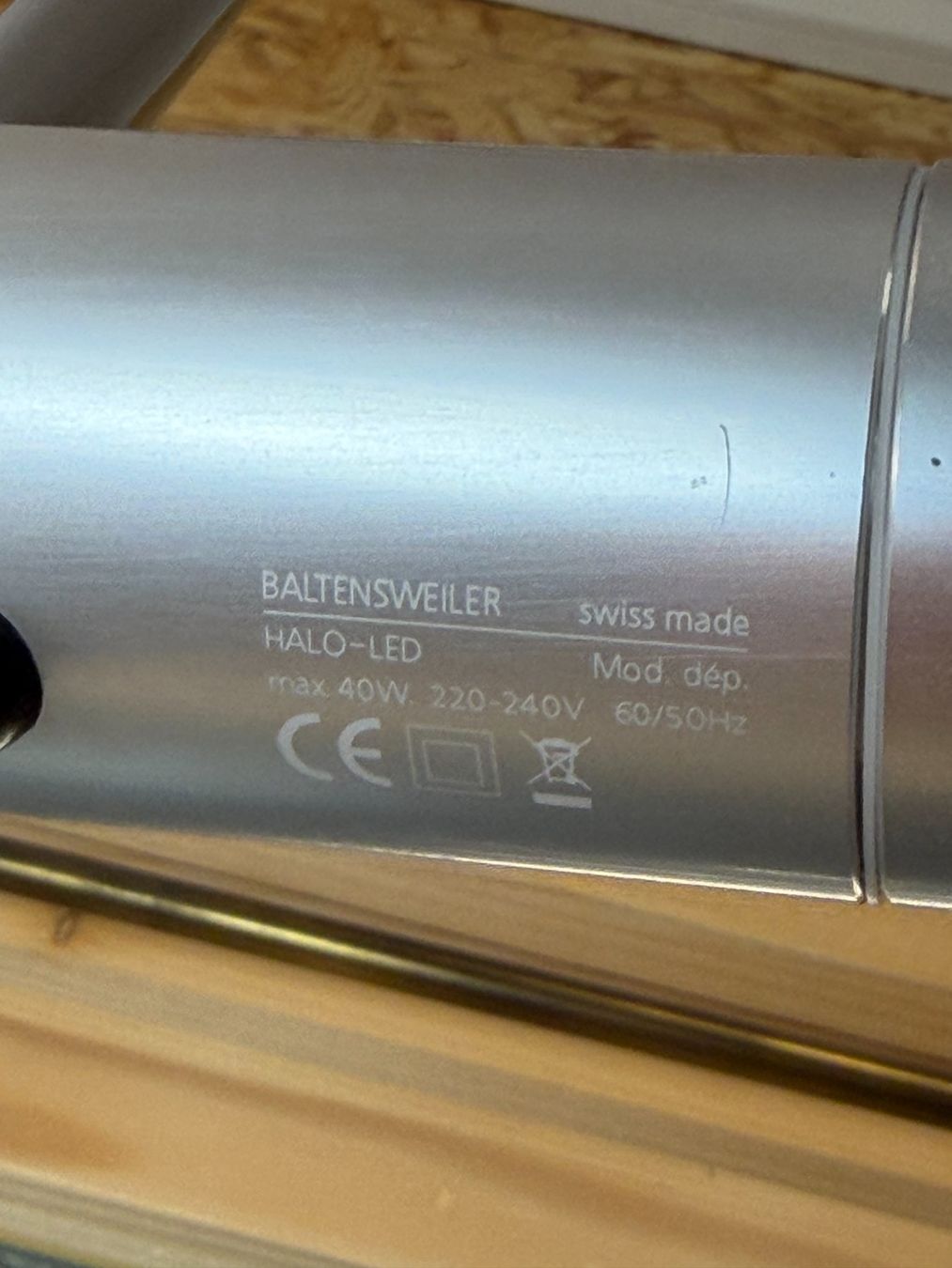 Baltensweiler Lampes: Baltensweiler Halo-LED – D'occasion à Basel par IRMAundFRED 1