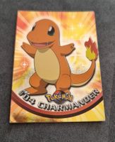 Pokémon Topps Holo blau # 4 Charmander / Glumanda