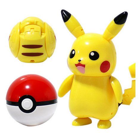 Figuren: Pokémon-Figur in Pokeball Pikachu – Neu und originalverpackt aus Gurmels von Swisspod
