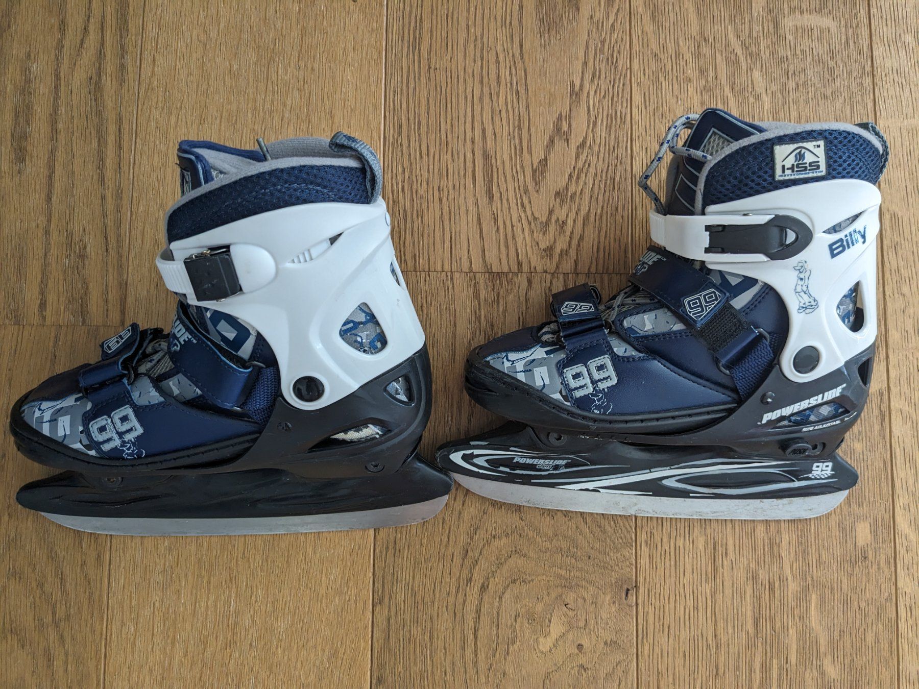 Schlittschuhe: Schlittschuhe Powerslide Billy 08 ice skate 34-37 – Gebraucht aus Herrliberg von aandrey 2