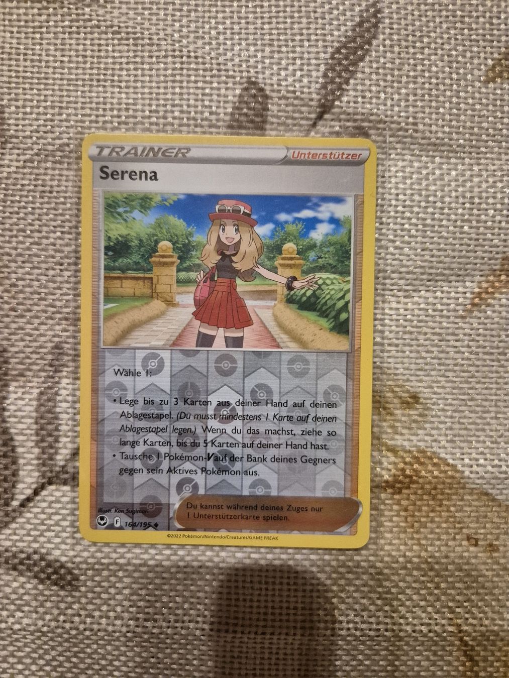 Pokémon Carte collezionabili: Serena Reverse Holo Pokemon Silver Tempest 164/195 DE – Nuovo (secondo la descrizione) da Altdorf UR venduto da Josi5588 2