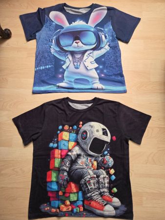 2 T-Shirts Gr. 170