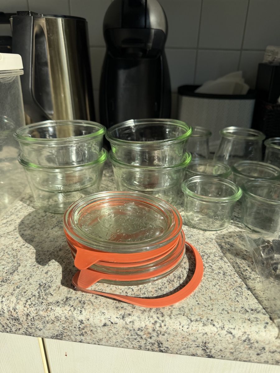Bicchieri: Weck- glass containers – Usato da Zürich venduto da Elh_sunny 1
