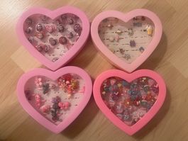 4 Schachteln Kinderringe #54