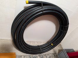 Wasserrohr für Gartenbewässerung 50 Meter und 40 mm Dia