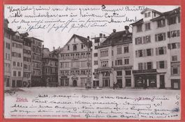 Zürich - Münsterhof - 1901