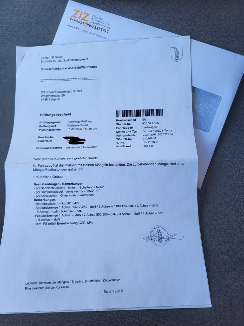 Iveco Camions: Iveco Lastwagen LKW 40km/h – D'occasion à Oberegg par A-Z.Handel.Loehrer 9
