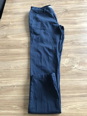 Hose Piazza Italia blau, italienische Grösse 42 (S)