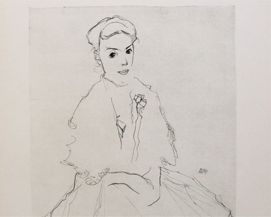 Grafica & Litografie: Egon Schiele - Originallithographie – Nuovo (secondo la descrizione) da Ponte Tresa venduto da 11GalleriaAlterEgo11