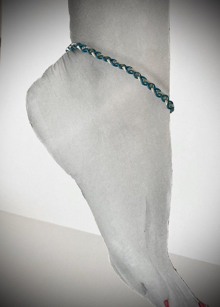 Bracciali & Braccialetti: Fusskette (Handmade) F_5137 – Nuovo (secondo la descrizione) da Fehraltorf venduto da luc_bv9r